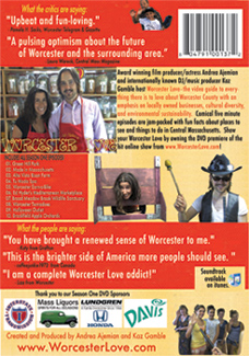 Worcester Love DVD cover rear